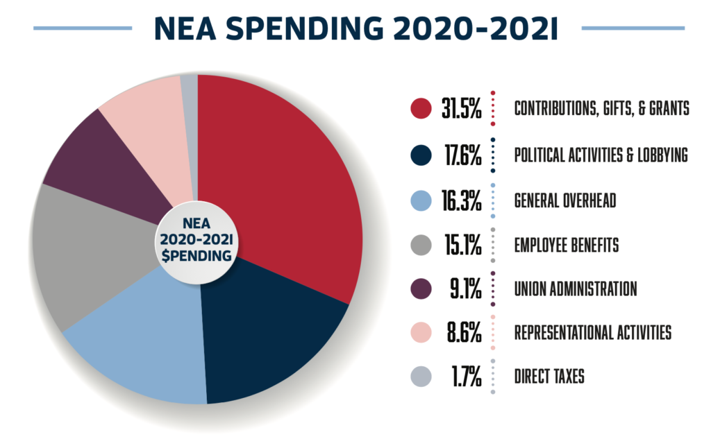 NEA spending allocation (2020-2021)