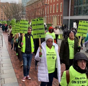 Temple University graduate workers strike over ‘living wage’