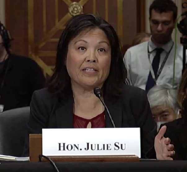 Julie Su’s Senate hearing confirms Big Labor backing