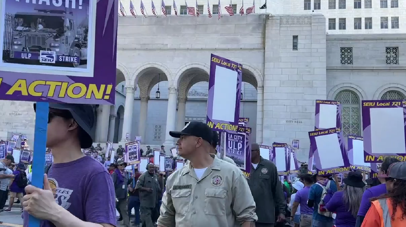 California proposes paying unemployment benefits to striking workers 
